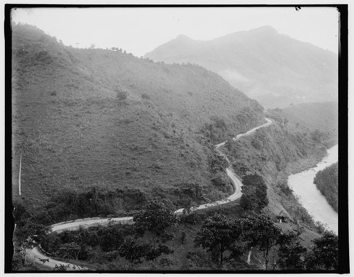 The Military road, Puerto Rico