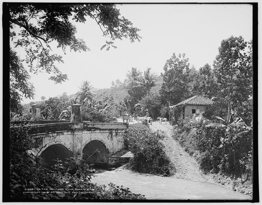 On the military road, Puerto Rico