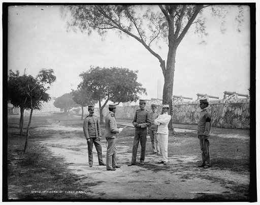 Officers of Cuban army
