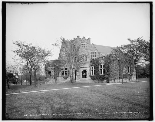 The Library, Adelbert College, Cleveland, O[hio