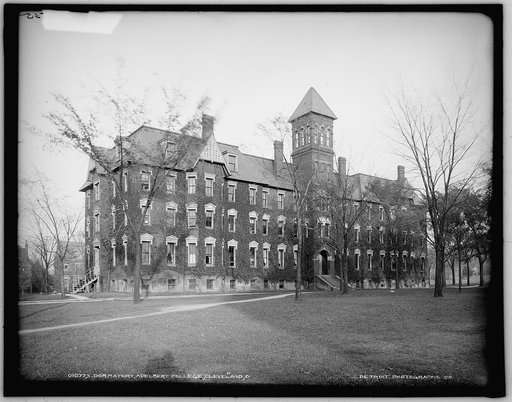 Dormatory [sic], Adelbert College, Cleveland, O[hio
