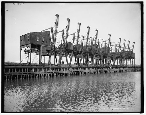 Hulett clam shell hoists, Cleveland, O[hio
