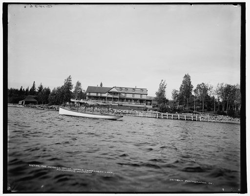 The Merrill House, Upper Chateaugay Lake, Adirondack Mountains