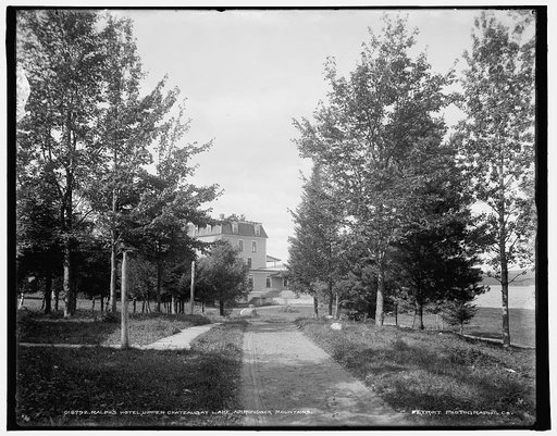 Ralph's Hotel, Upper Chateaugay Lake, Adirondack Mountains