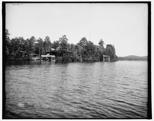 Whitelaw Reid's Camp [Wild Air] in the Adirondacks