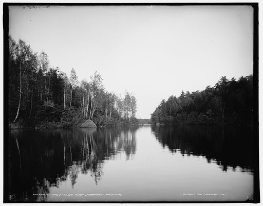 On the St. Regis River, Adirondack Mountains