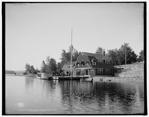 Casino at the Antlers, Raquette Lake, Adirondack Mountains