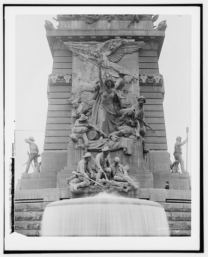East face, Soldiers' and Sailors' Monument, Indianapolis, Ind.