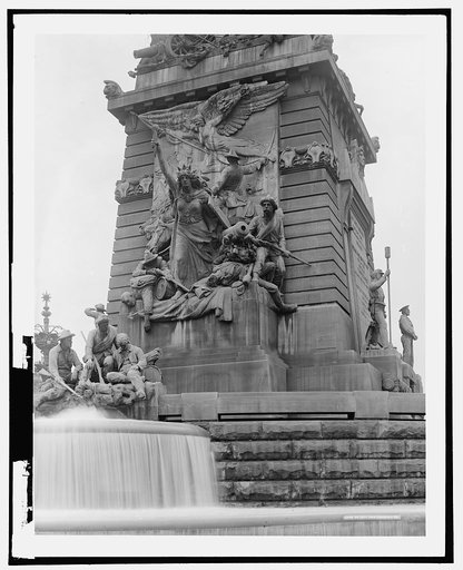 East face, Soldiers' and Sailors' Monument, Indianapolis, Ind.