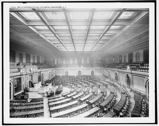 Hall of Representatives, the Capitol, Washington, D.C.