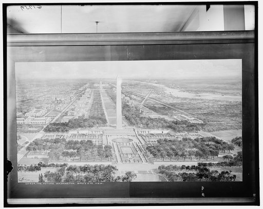 The future Washington, bird's eye view