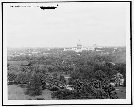 Washington, D.C., east from Smithsonian Institute