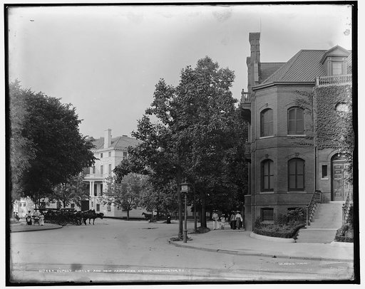 Dupont Circle and New Hampshire Avenue, Washington, D.C.