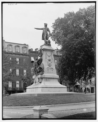 Rochambeau statue, Lafayette Park [i.e. Square], Washington, D.C.