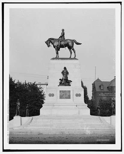 Wm. T. Sherman memorial, Washington, D.C.