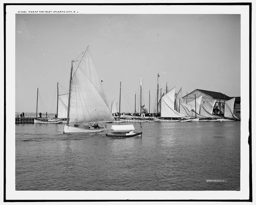 Pier at the inlet, Atlantic City, N.J.
