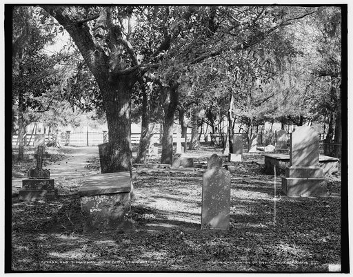 Old Huguenot Cemetery, St. Augustine, Fla.