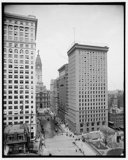 North American and Real Estate Trust buildings, Philadelphia, Pa.