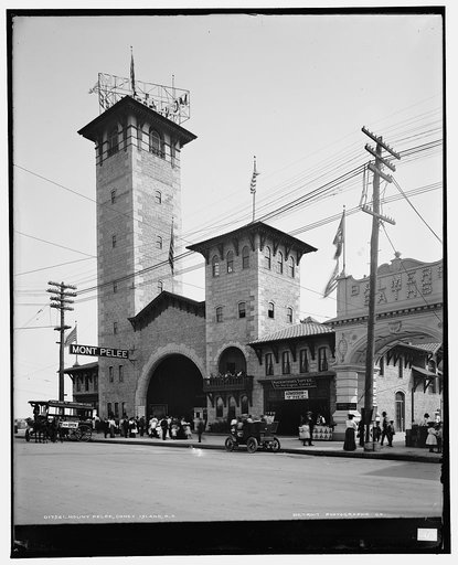 Mount Pelee, Coney Island, N.Y.