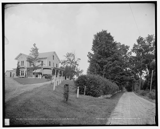 The Maples, residence of Mrs. Julia C.R. Dorr, Rutland, Vt.