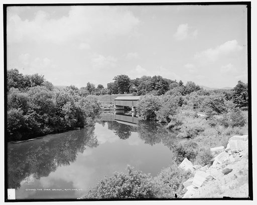 The Dorr bridge, Rutland, Vt.