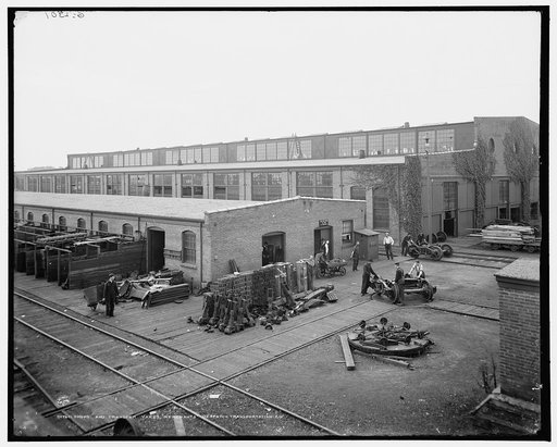 Shops and transfer yards, Merchants Despatch Transportation Co.