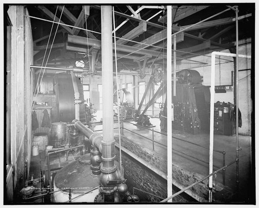 Engine room, Merchants Despatch Transportation Co.