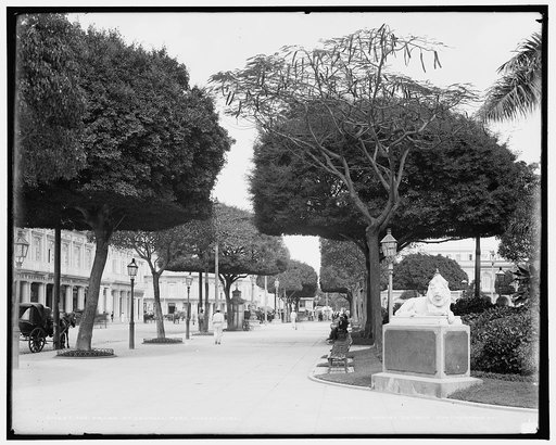 The Prado at Central Park, Havana, Cuba
