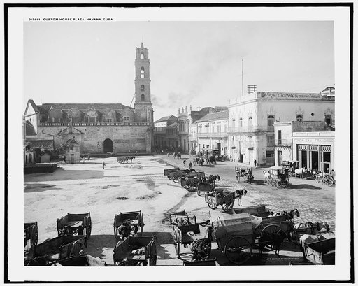 Custom House Plaza, Havana, Cuba