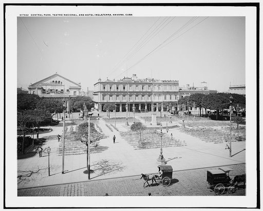 Central Park, Teatro Nacional, and [Gran] Hotel Inglaterra, Havana, Cuba