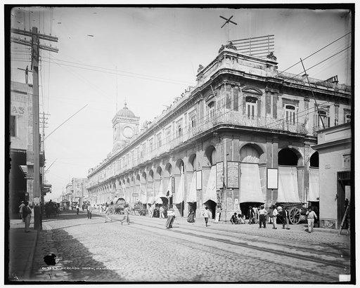 Mercado Tocon [i.e. Tacon], Havana, Cuba