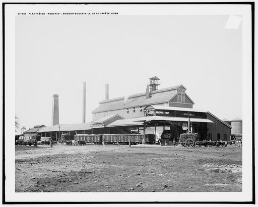 Plantation Rosario, modern sugar mill, Aguacate, Cuba