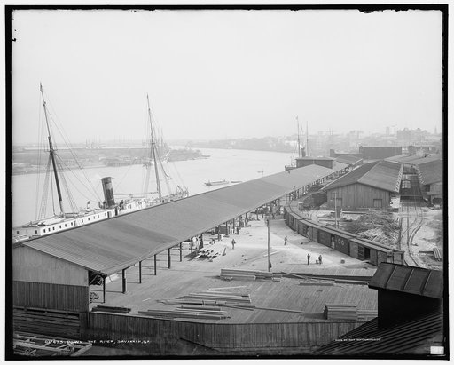 Down the river, Savannah, Ga.
