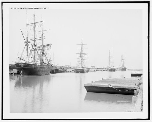 Lumber schooner, Savannah, Ga.