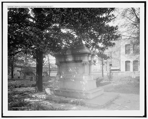 John C. Calhoun's grave, Charleston, S.C.