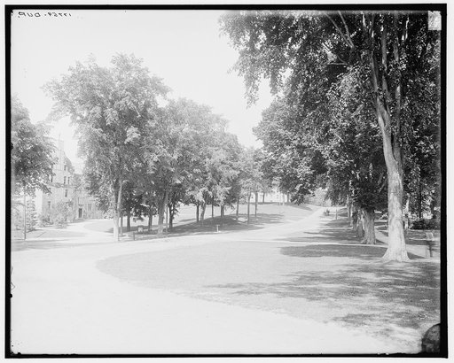 Campus and Main Street, Williams College, Williamstown, Mass.
