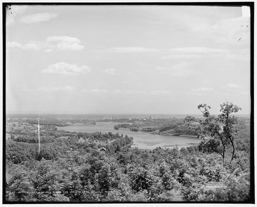 Connecticut River and Holyoke from Mountain Park