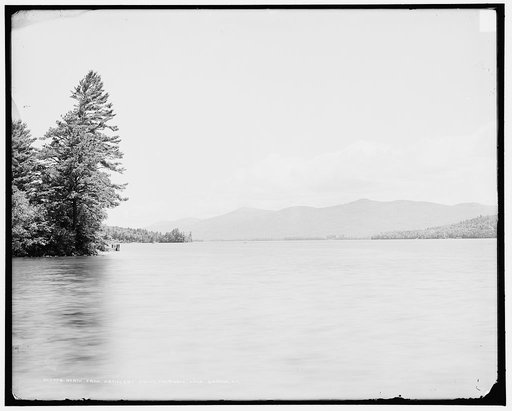 North from Artillery Point, Caldwell, Lake George, N.Y.