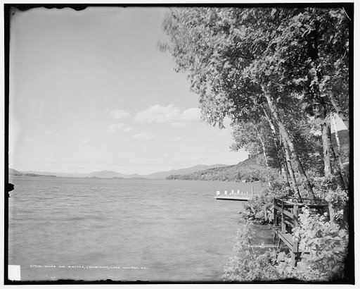 Under the birches, Crosbyside, Lake George, N.Y.