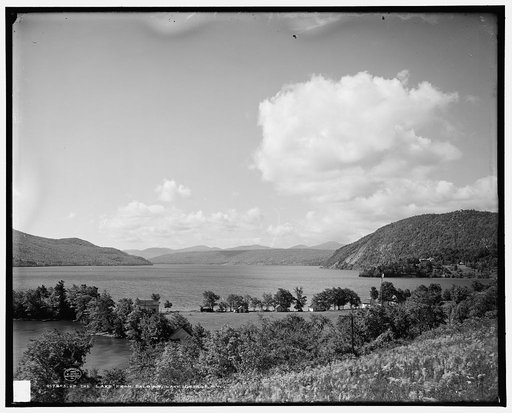 Up the lake from Baldwin, Lake George, N.Y.
