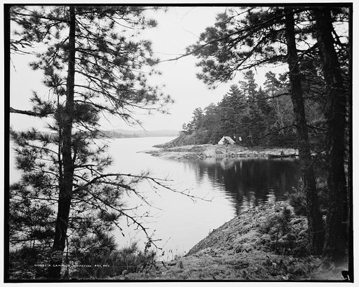 A Camp in Whitefish Bay, Ont.
