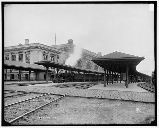 N.Y.C. & H.R. R.R. station, Albany, N.Y.