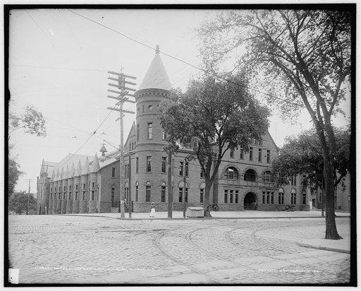 Armory, 10th Battalion, N.Y.N.G. [i.e. New York National Guard], Albany, N.Y.