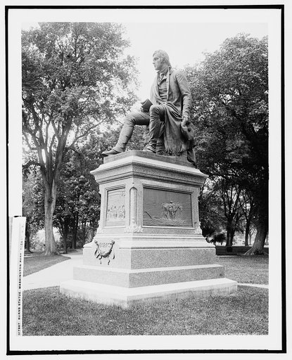Burns statue, Washington Park, Albany, N.Y.