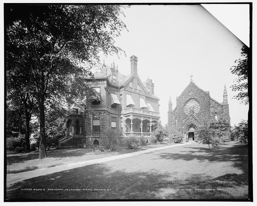 Bishop's residence, Delaware Avenue, Buffalo, N.Y.
