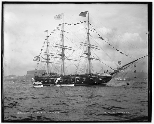 U.S.S. Portsmouth, Dewey Naval Parade