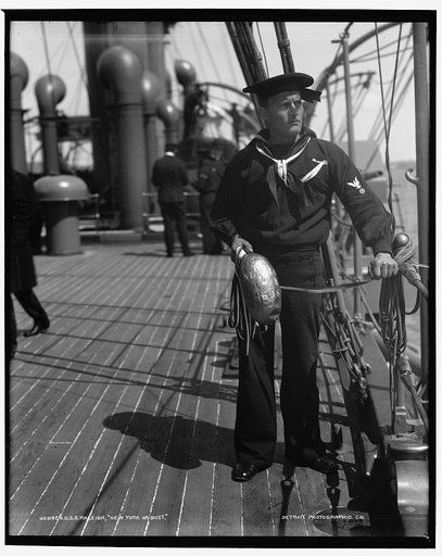 U.S.S. Raleigh, New York or bust