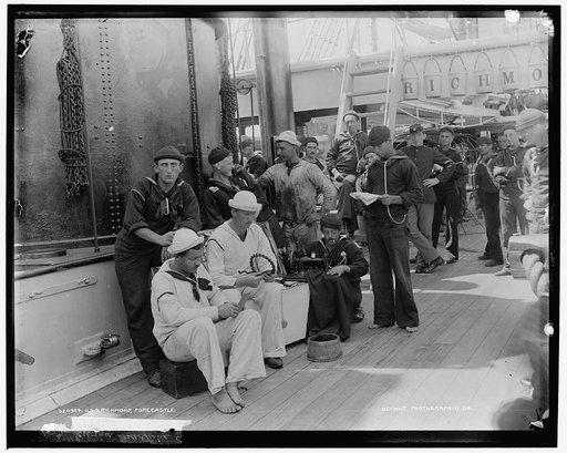 U.S.S. Richmond, forecastle