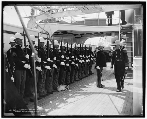 U.S.S. San Francisco, Marine guard