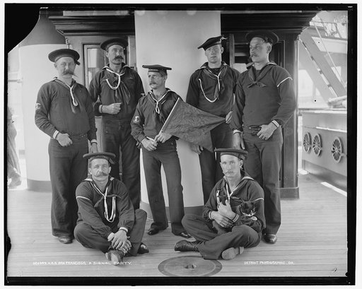 U.S.S. San Francisco, a signal party